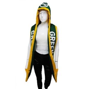 🏈 Green Bay to the Super Bowl Hoodie Scarf